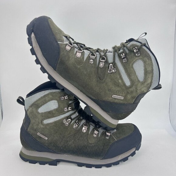 Mountain Warehouse Excursion Men Size 13 Waterproof Boots Vibram Gray 034428 - Picture 8 of 12